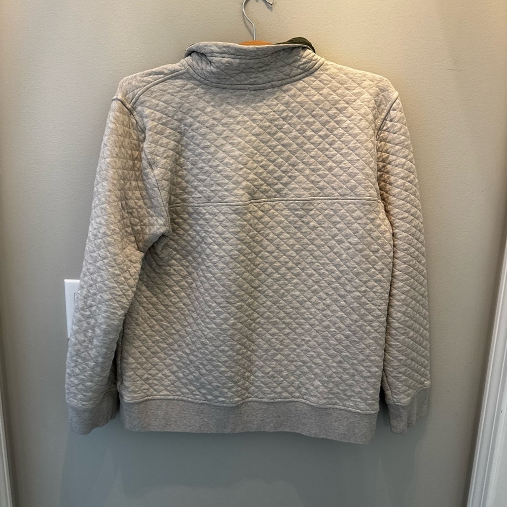 Patagonia Organic Cotton quilted pullover jacket - Picture 7 of 9